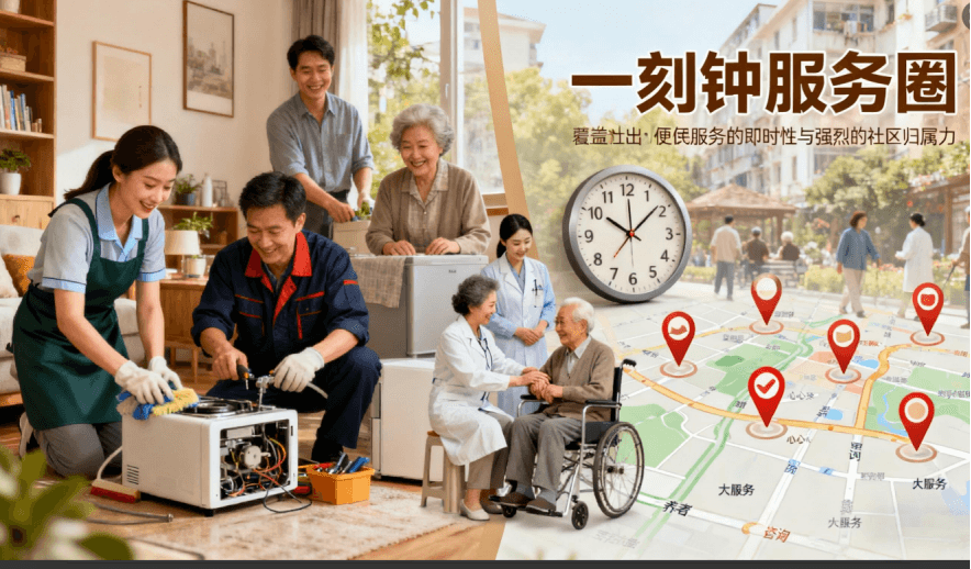 “政策契合·数智赋能·资本助力” ——悦居帮手创新“一刻钟便民生活圈”建设新路径